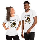 Front view of Jack o Lantern Smile Unisex Staple T-Shirt